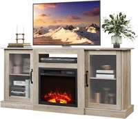 Fireplace TV Stand for 65 TV  18 Inch