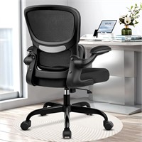 Ergonomic Desk Chair  Lumbar  Black 2202