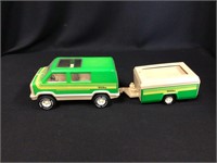 Tonka Suburban and Camper Made in USA - Vintage
