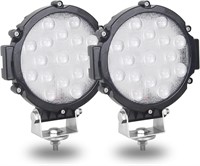 NEW $63 2PK LED Round Spot Light-Off Road