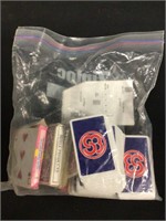 Assorted Card Games in Bag