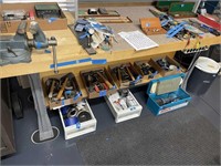 82" LONG WORKBENCH---BRING MOVING HELP