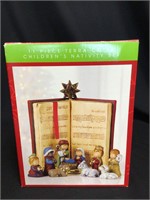 Terra Cotta Nativity Set