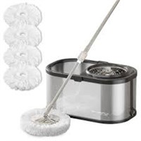 SWIFTIRON Floor Spin mop Stainless Steel mop and