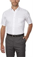 Van Heusen Men's Dress Shirts Short Sleeve Oxford