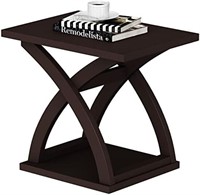 ChooChoo End Side Table, Modern End Table with