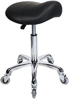 Saddle Stool Rolling Ergonomic Swivel Chair for