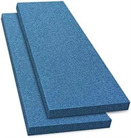 Olanglab Acoustic Panels, 2 Pack 36''x12'' Fabric