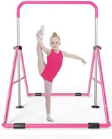 Safly Fun Gymnastics Bar for Kids, Adjustable