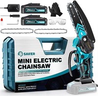 Saker Mini Chainsaw,6 Inch Portable Electric
