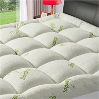 Extra Thick King Mattress Topper for Back Pain,