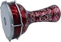 ZAZA Percussion 16'' Length Aluminum Darbuka, 8"