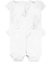 Baby Girls 5-Pack Short-Sleeve Bodysuits 6M
