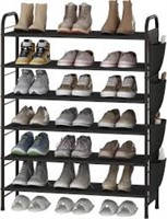SUOERNUO Shoe Rack Storage Organizer 6 Tier Free