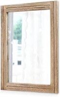 AAZZKANG Rustic Mirrors for Wall Large 26"x18"