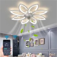 BESKETIE 35'' Bladeless Ceiling Fan with Lights