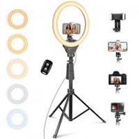 Eicaus 12" Ring Light with Tripod Stand and Phone