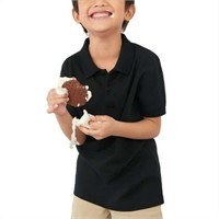 Size 12-13 Boy Polo Stain Repel Dress Shirt Kid