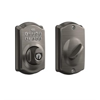 Schlage BE365 CAM 620 Camelot Keypad Deadbolt,