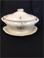 Decorative Tureen with Underplate