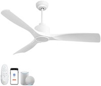 OFANTOP 52 Inch Smart Ceiling Fan with Quiet DC