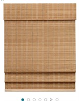 LazBlinds Cordless Bamboo Roman Shades, Light