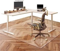 Office Chair Mat for Hardwood Floor: 63"x 51"