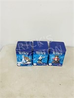 3 Alice in Wonderland Tetley tea tins