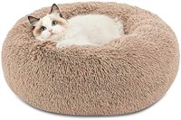Bedsure Calming Dog Bed for Large Dogs - Donut