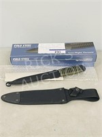 Cold Steel true flight thrower knife & sheath -new