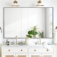 Bonverre 30 x 48 Inch Rectangle Wall Mirror,