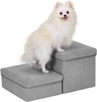 Dog Stair, Dreamsoule 2-Step Extra Wide Foldable