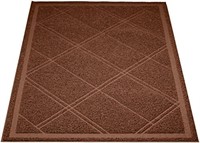 Basics Less-Mess Cat Litter Box Mat, 24" x 35",