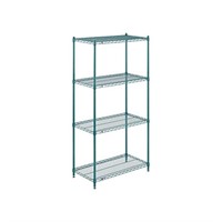 Nexel 21" x 24" x 86", 4 Tier Adjustable Wire