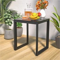 Eongdn Outdoor Side Table, Outdoor Aluminum End