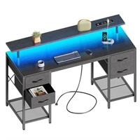 FINAL SALE - Huuger 55 inch Computer Desk with 4