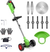 Cordless Lawn Trimmer Weed Wacker - Apiuek 21V