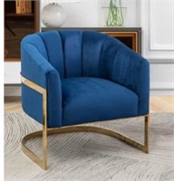 Romy 30" W Tufted Upholstered Barrel Chair