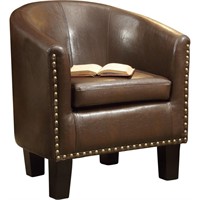 Rosevera Duilio Club Style Barrel Armchair For Liv