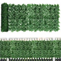 Skcoipsra Artifical Ivy Privacy Fence Screen, 47.2