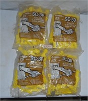 4 BAGS OF NAIL-ON 5" EXTENDER INSULATORS