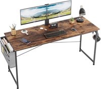 COTUBLR 55 Inch Computer Desk, Home Office Desk,