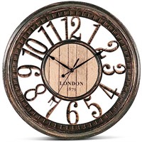 Bernhard Products Large Wall Clock 16 Inch Non