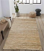 The Home Talk Jute Braid Area Rug 9"x12"