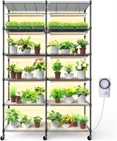 Barrina Plant Stand with Grow Lights for Indoor