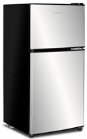 Anukis Compact Refrigerator 3.5 Cu Ft 2 Door Mini