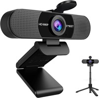 EMEET C960 Webcam with Tripod, 1080p Webcam with M
