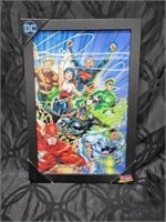 Justice League Spectacular 3D Frame Poster