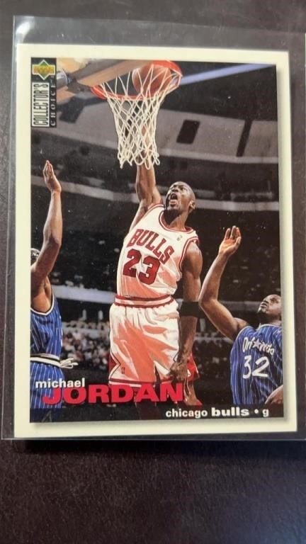 1995 Michael Jordan Basketball card