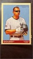2009 Alex Rodriguez GOUDY Baseball Card